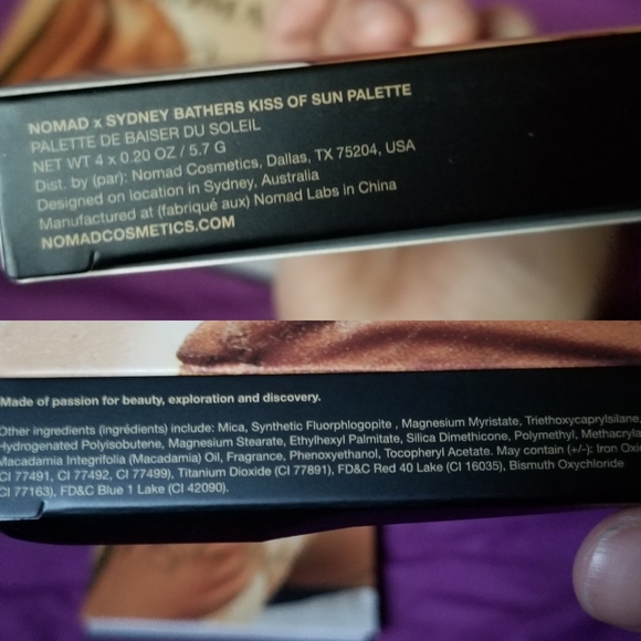 Nomad Cos. Sydney Kiss of sun palette - Picture 3 of 3